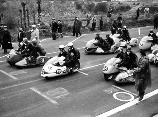 Départ du Grand Prix de France 1962